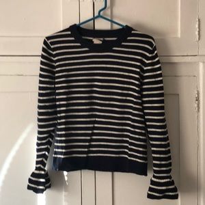 J. Crew stripped sweater